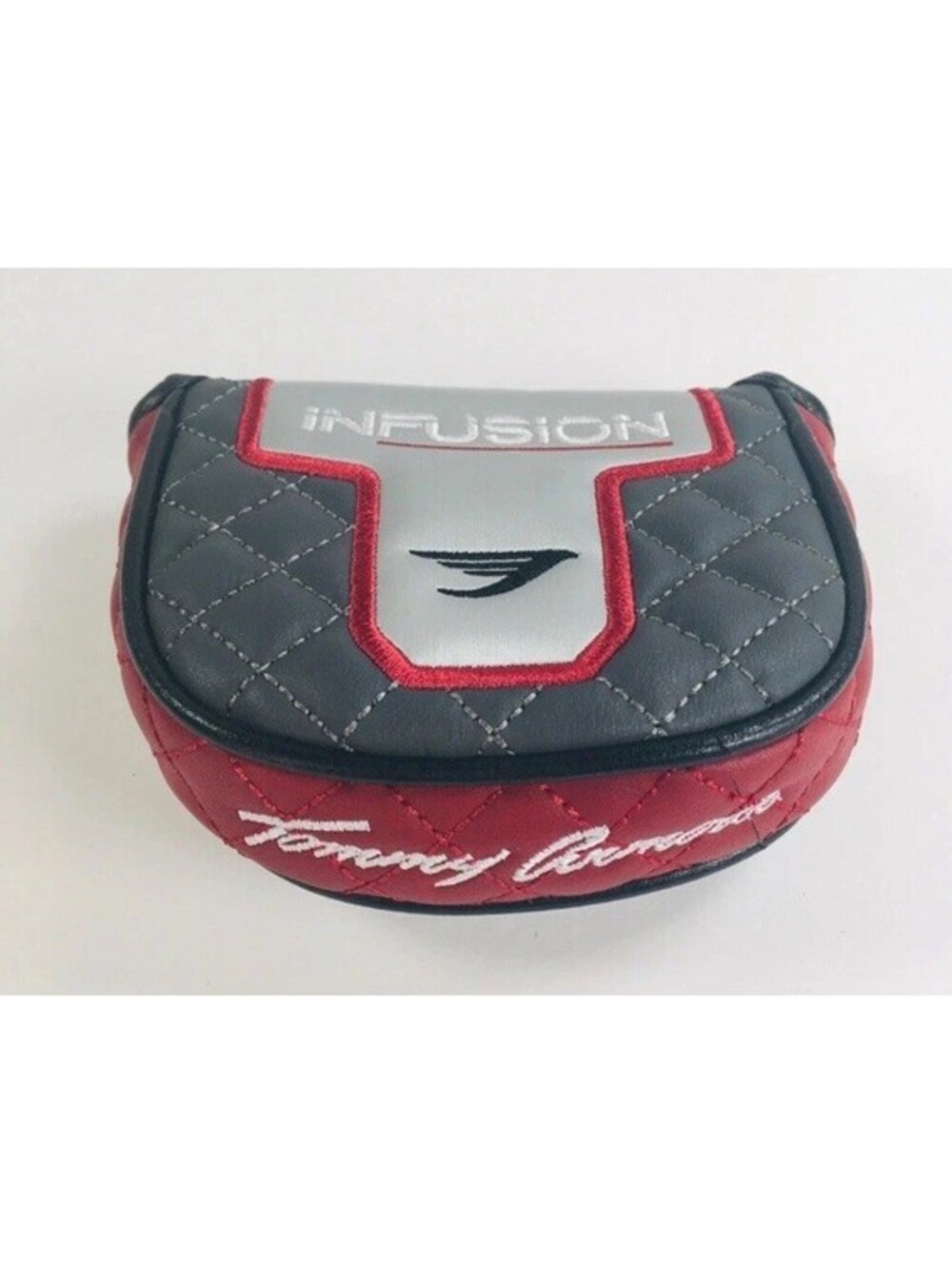 TommyArmour Infusion Mallet Putter Headcover w. Magnet Quilted Stitch NWT - Picture 2 of 4